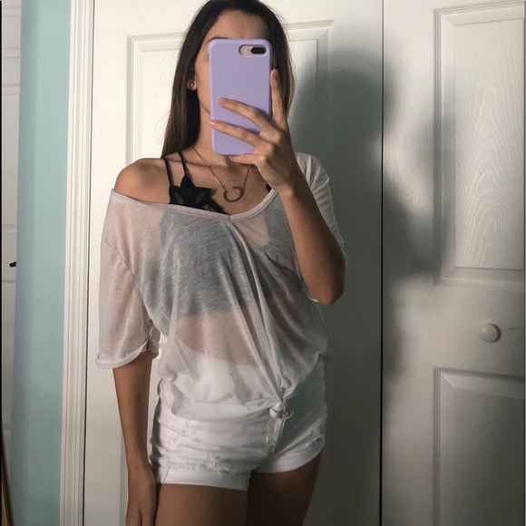 Forever 21 sheer t shirt - Picture 2 of 2